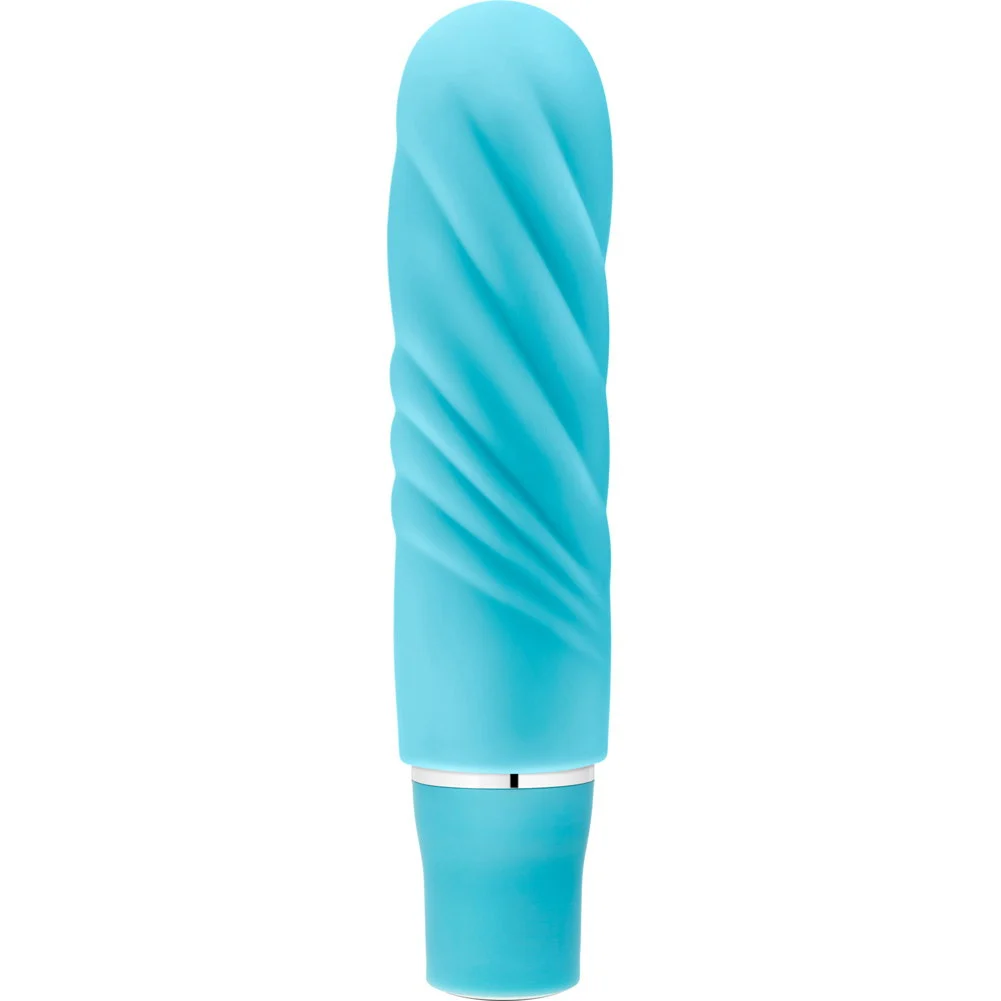 Luxe Nimbus Personal Mini Vibrator, 4.75", Aqua