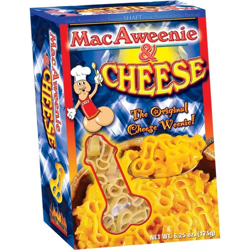 MacAweenie and Cheese Penis Shaped Pasta with Cheese