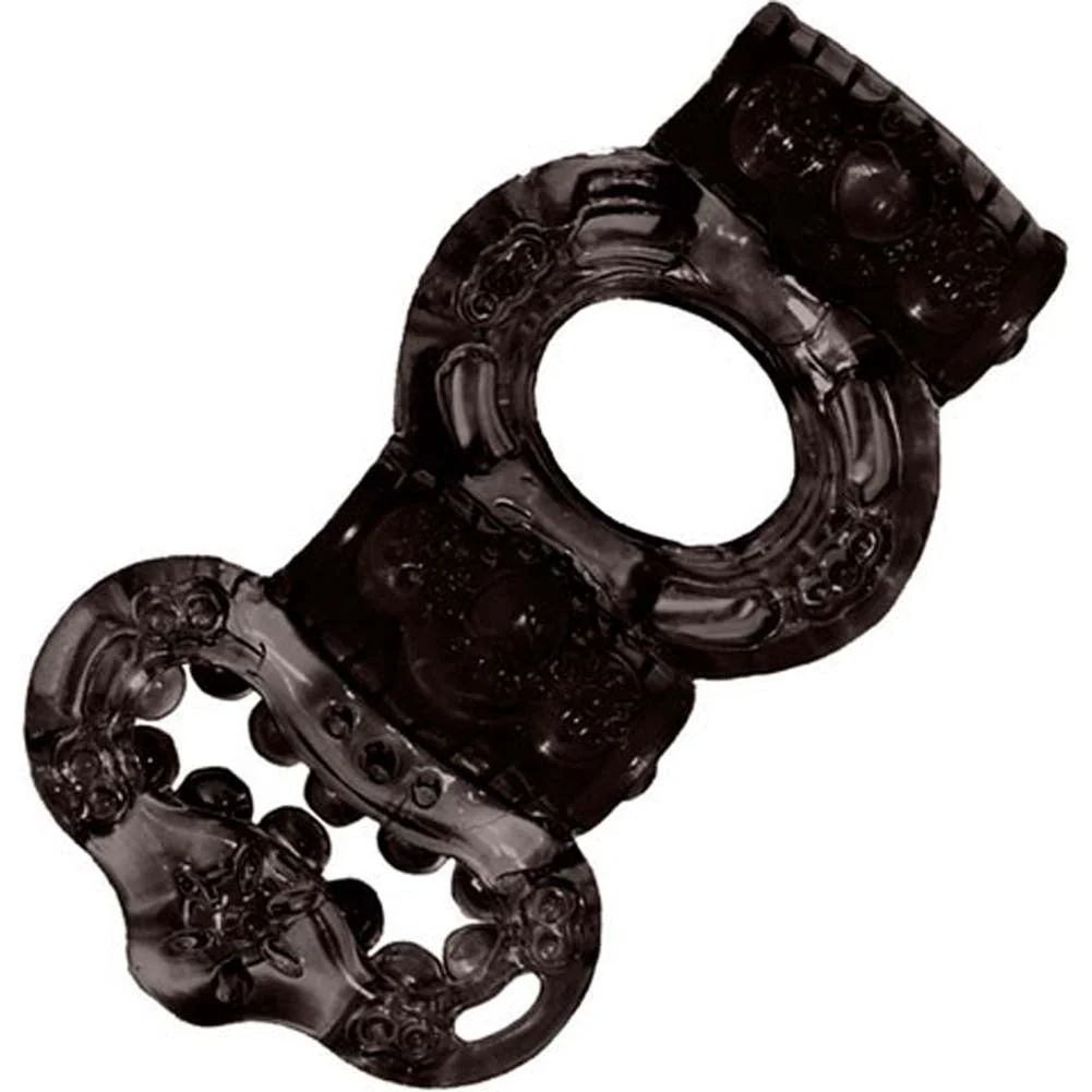 Macho Ultimate Double Power Jelly Ring, Black
