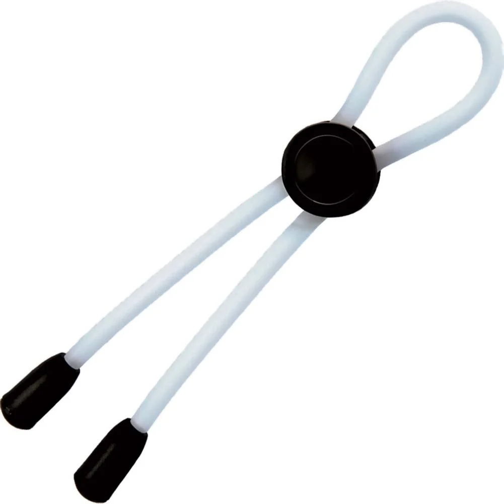 Mack Tuff Adjustable Silicone Dildo Tie, Clear