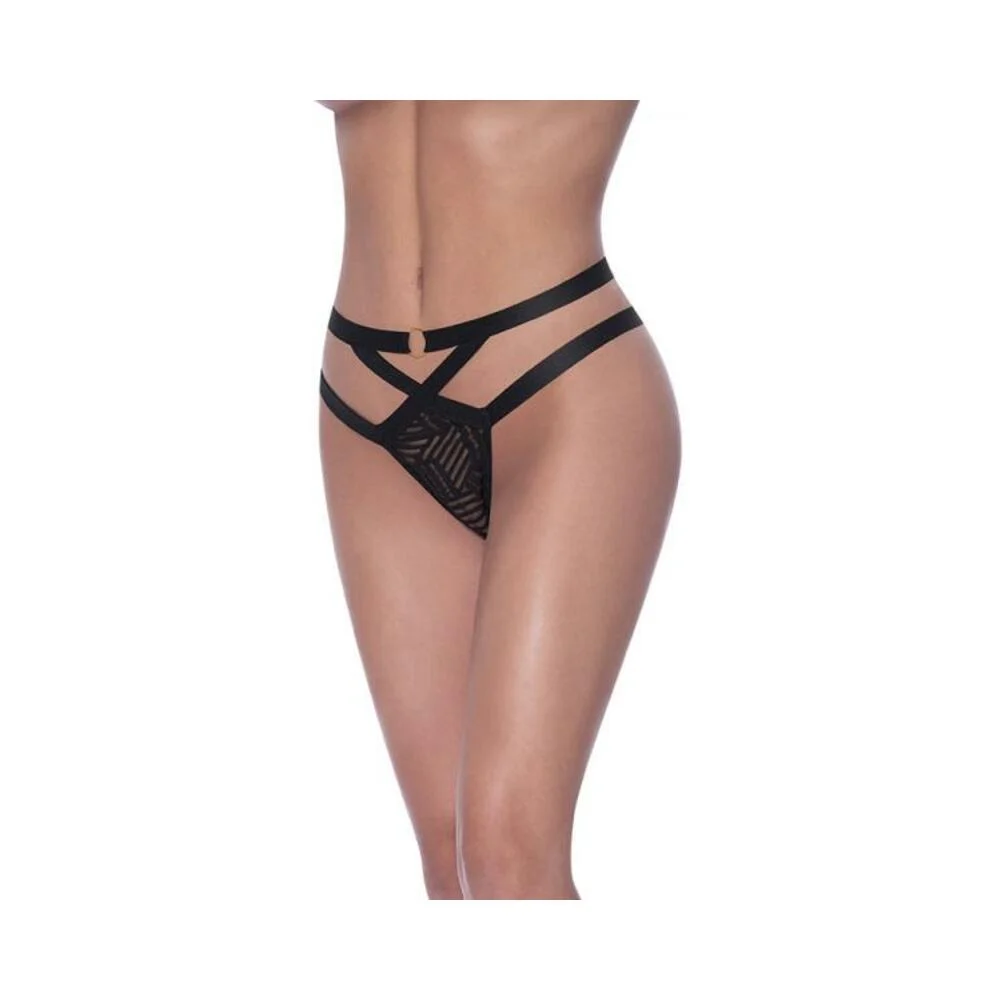 Magic Silk Rude Awakening Cheeky Panty Black