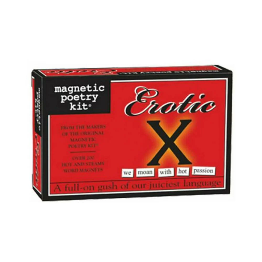 Magnetic Poetry Kit: Erotic X Edition