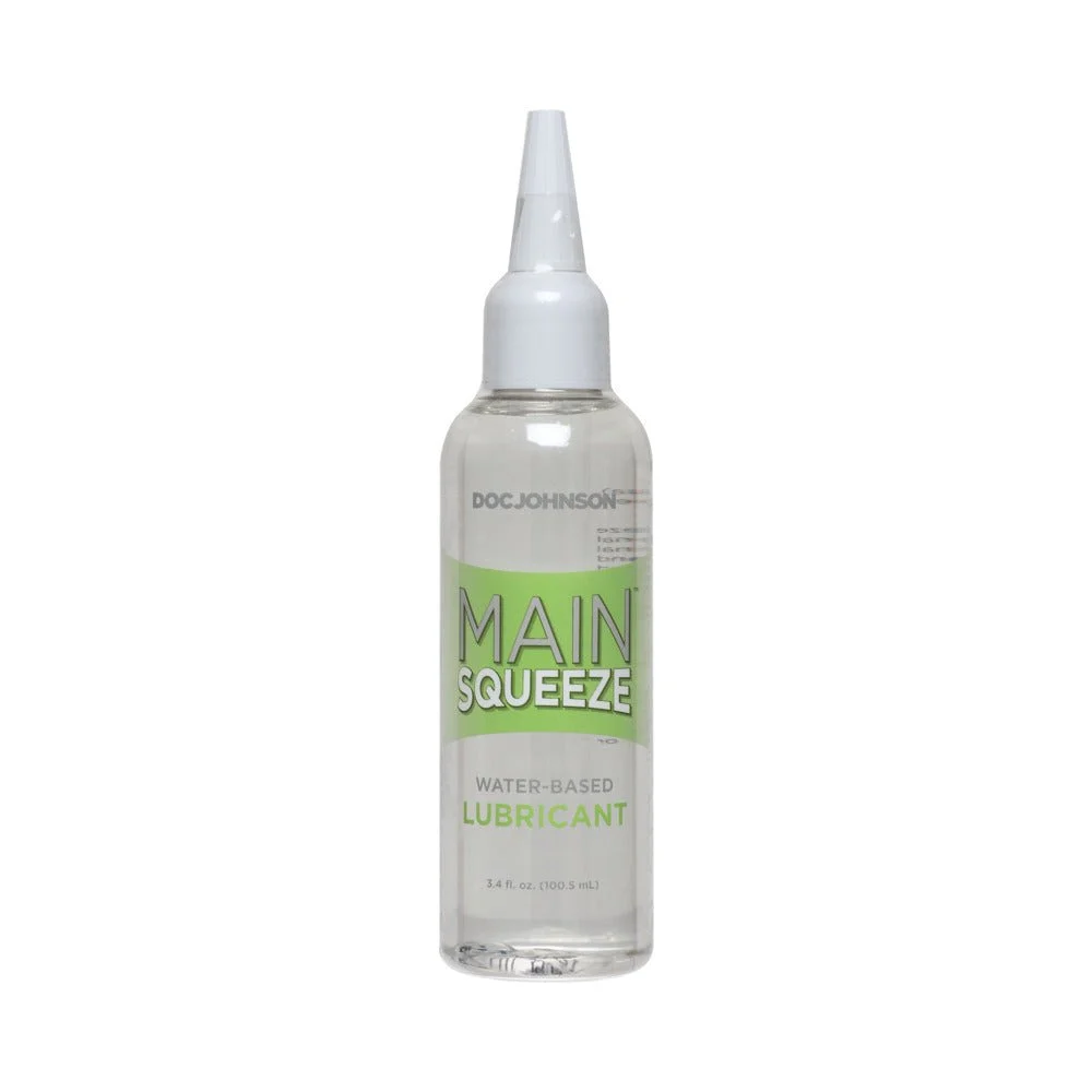 Main Squeeze Water Based Lubricant 3.4 fluid ounces