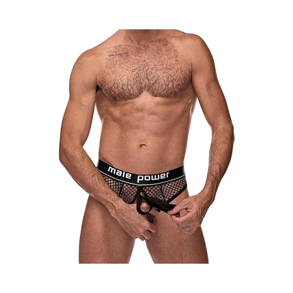 Male Power Cock Pit Net Cock Ring Thong