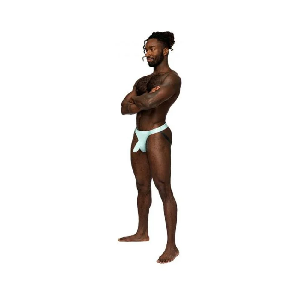 Male Power Easy Breezy Jock Sleeve Aqua