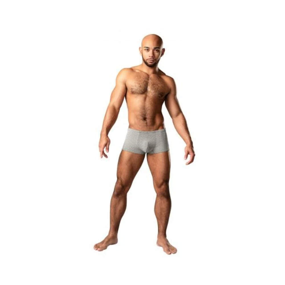 Male Power Labyrinth Mini Short Grey Weave