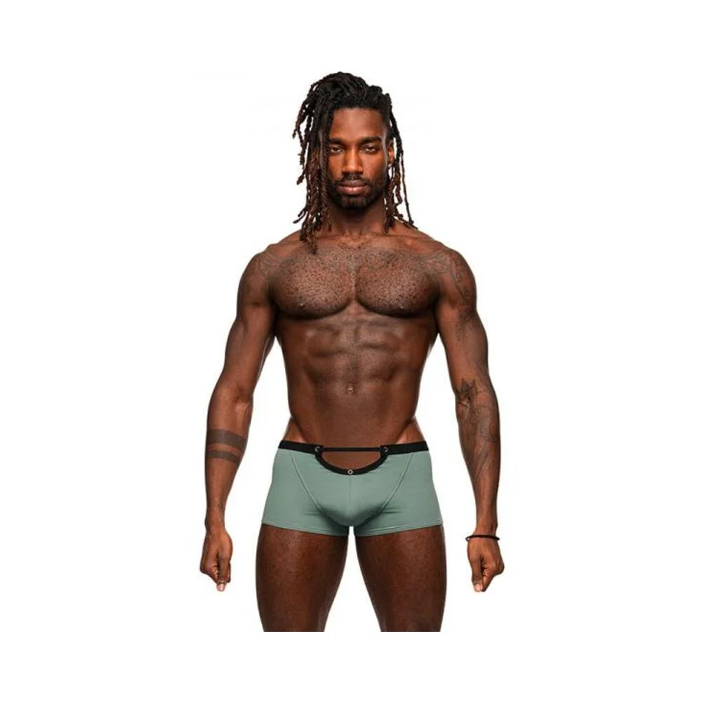 Male Power Magnificence Mini Short Jade