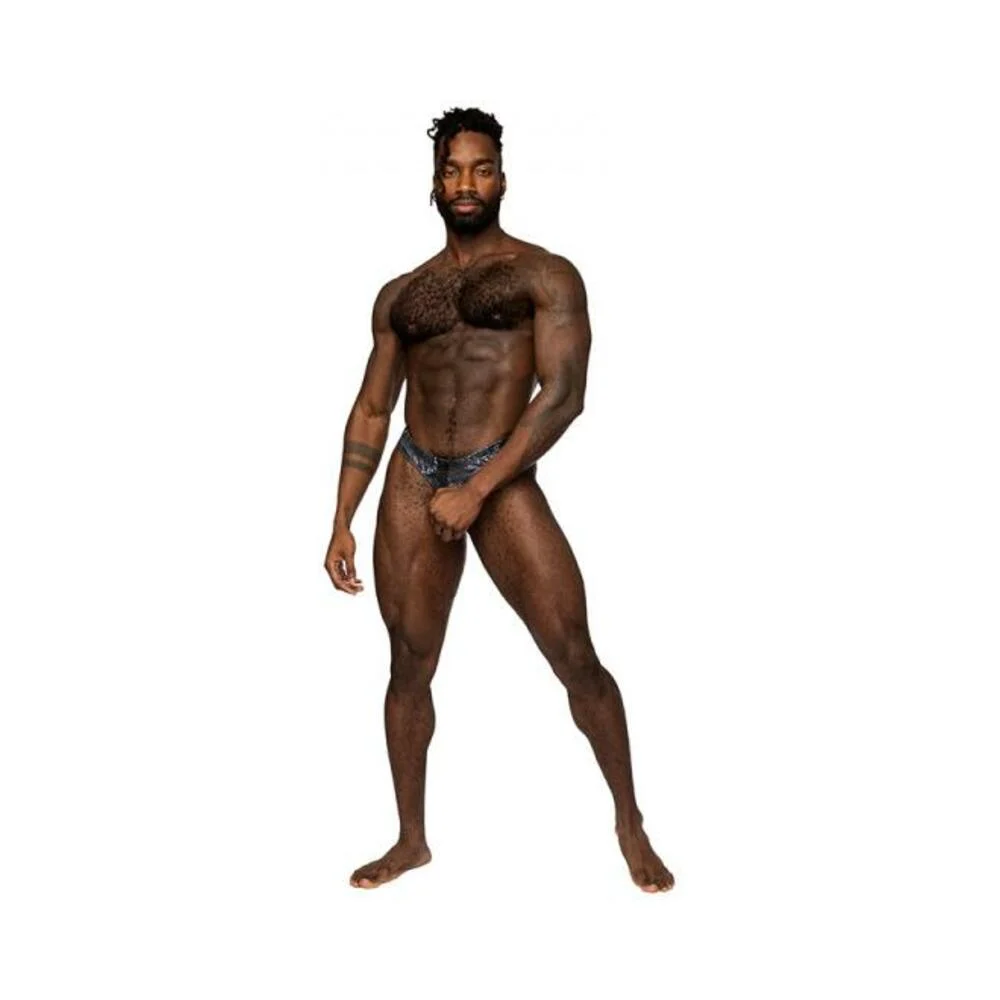 Male Power S'naked Power Sock Black/blue