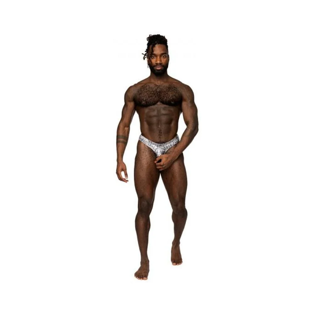 Male Power S'naked Power Sock Silver/black