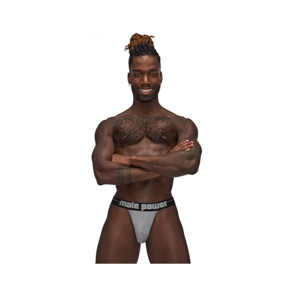 Male Power Sexagon Strappy Ring Jock