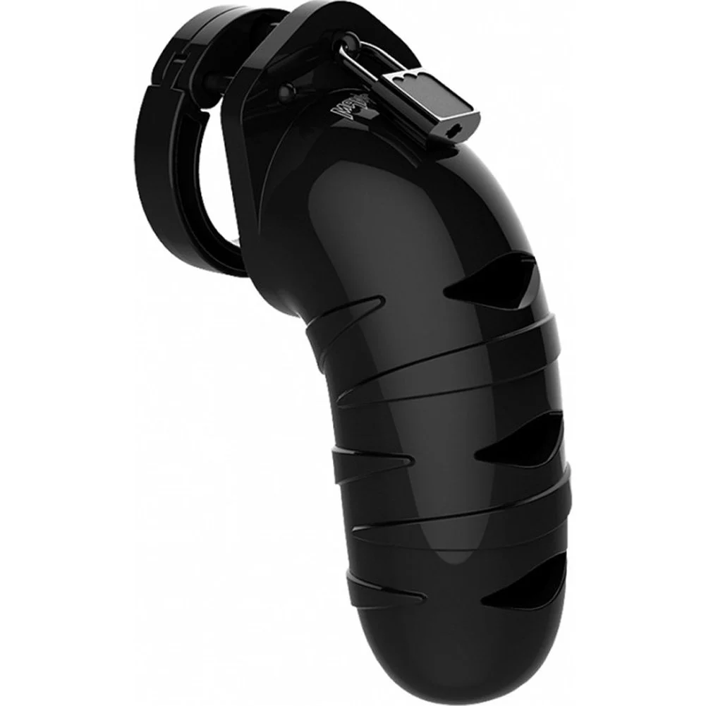 ManCage Model 05 Chastity Penis Cage, 5.5", Black