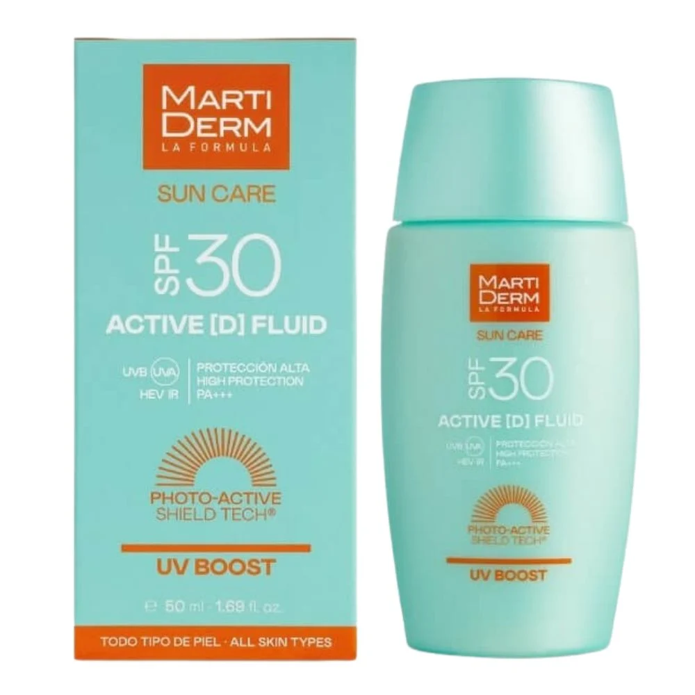 Martiderm Suncare SPF30 Active [D] Fluid Sunscreen