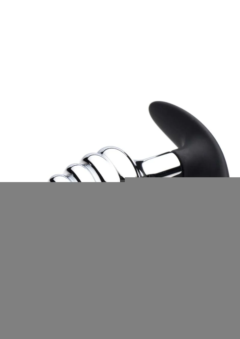 Master Series Dark Hive Metal and Silicone Anal Plug