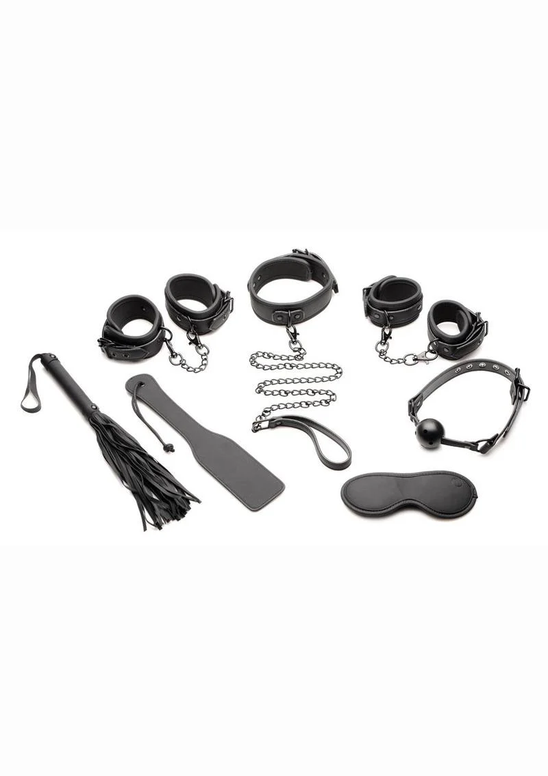 Master Series Master Of Kink Pu Leather Deluxe Bondage