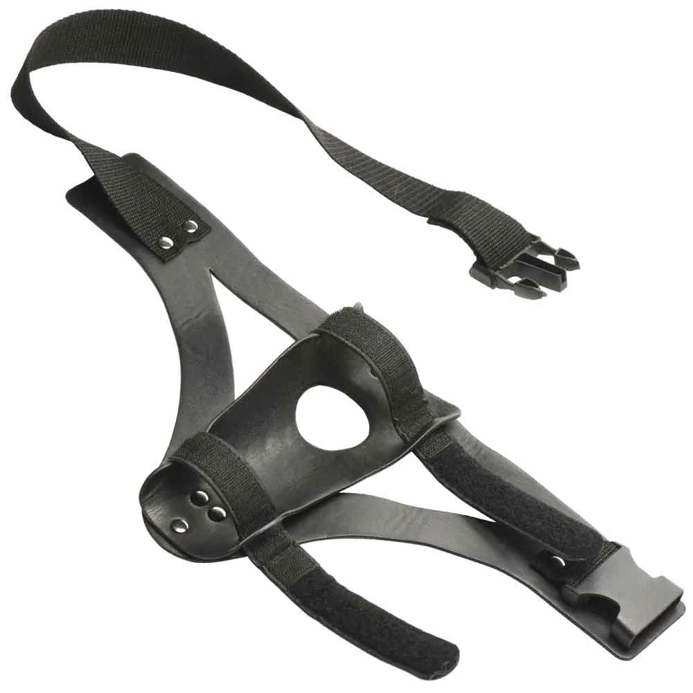 Master Series Thunder Strap Wand Thigh Harness, Black