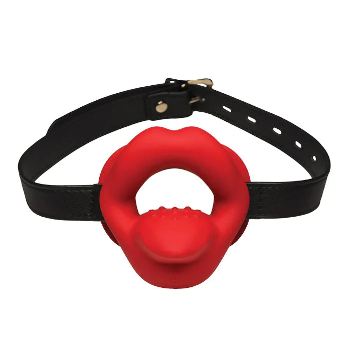 Master Series Vibrating Lips Open Mouth Gag
