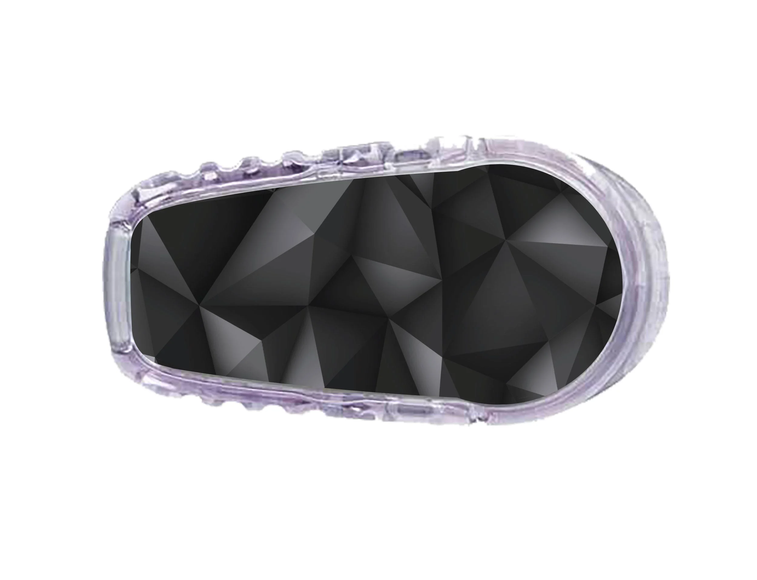 Matte Geometric Sticker Designed for the DEXCOM Transmitter