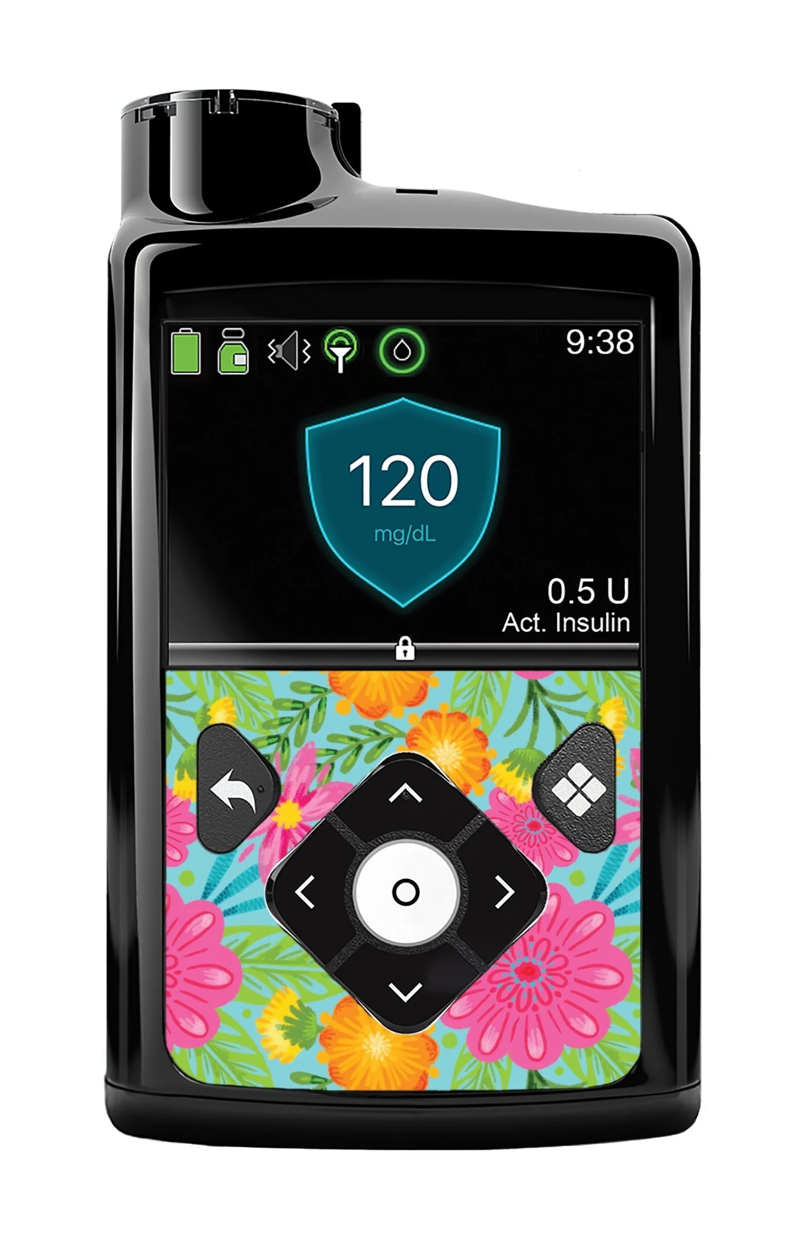 May Flowers Sticker for Medtronic MiniMed 770G & 780G