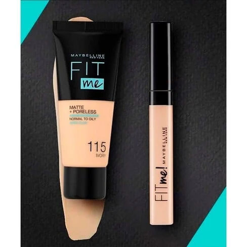 Maybelline Fit Me Matte + Poreless Foundation