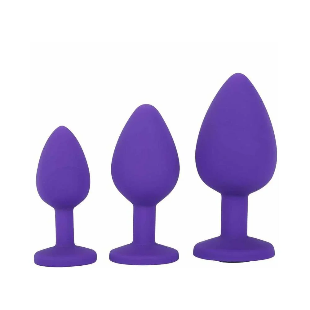 Me You Us Trio of Jewels 3-Piece Training Plug Set