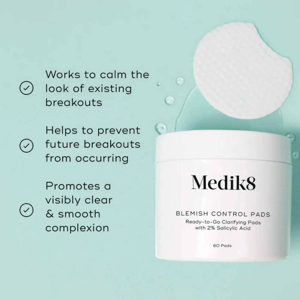 Medik8 Blemish Control Pads Clarifying Pads with Salicylic Acid