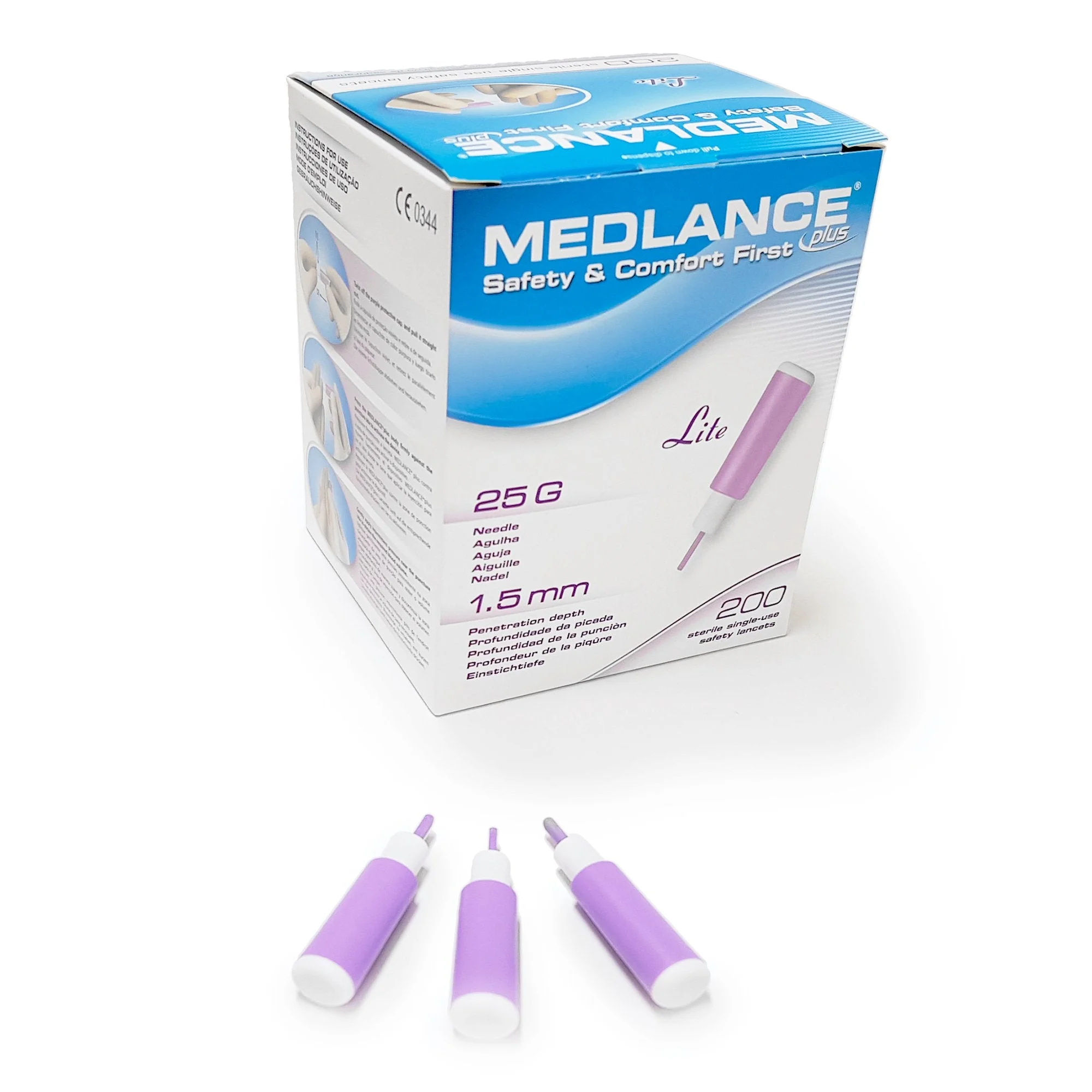 Medlance Plus Safety Lancets