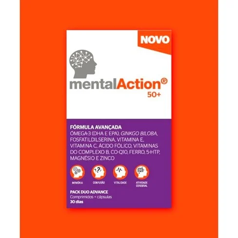 Mental Action Cerebral Tonic for Adults 50+