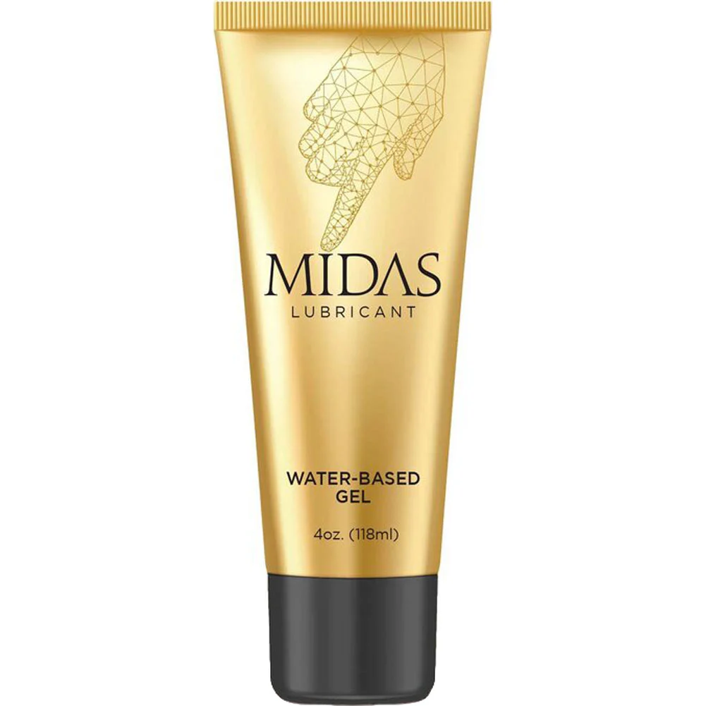 Midas Lubricant Water Based Gel, 4 fl.oz (118 mL)