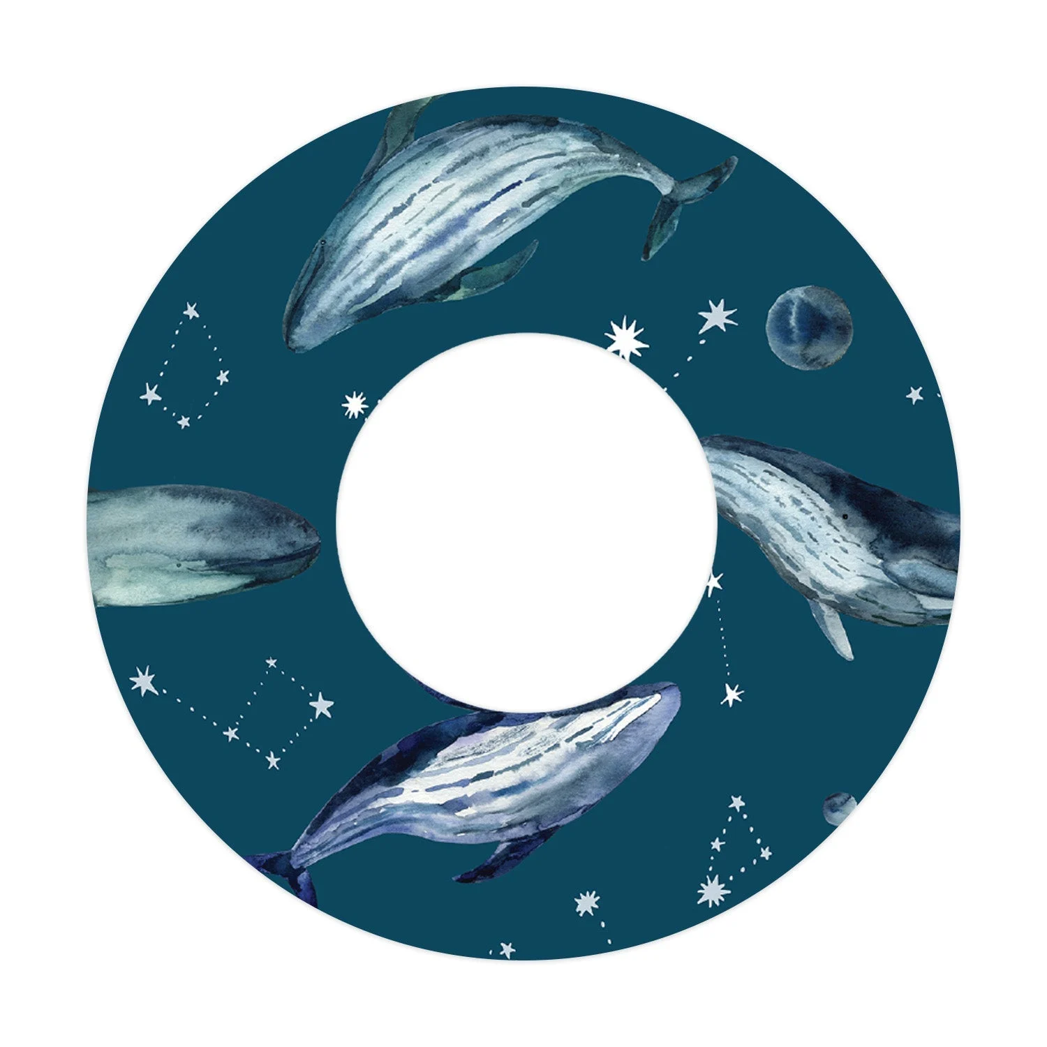 Midnight Whales PatchTape Designed for the FreeStyle Libre 2
