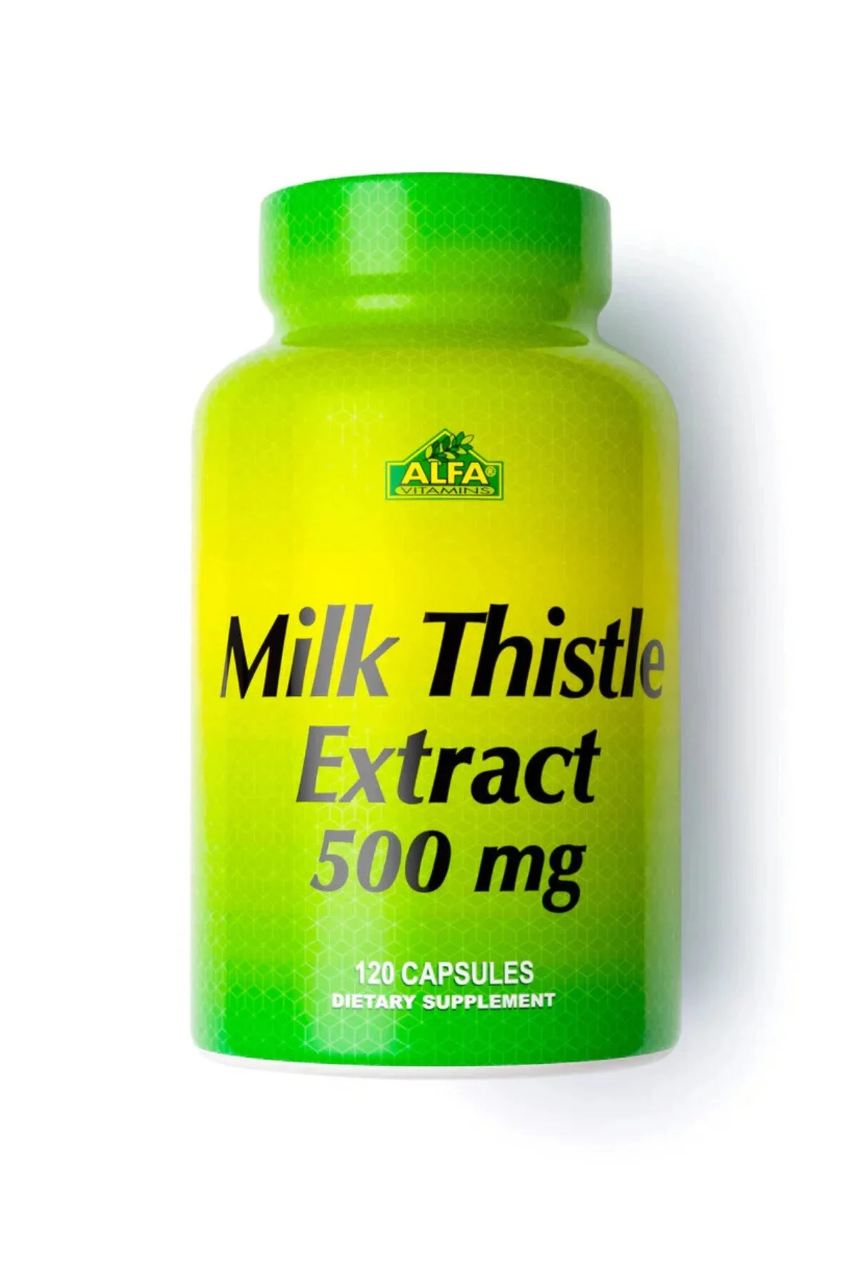 Milk Thistle Extract 500 Mg 120 Capsules