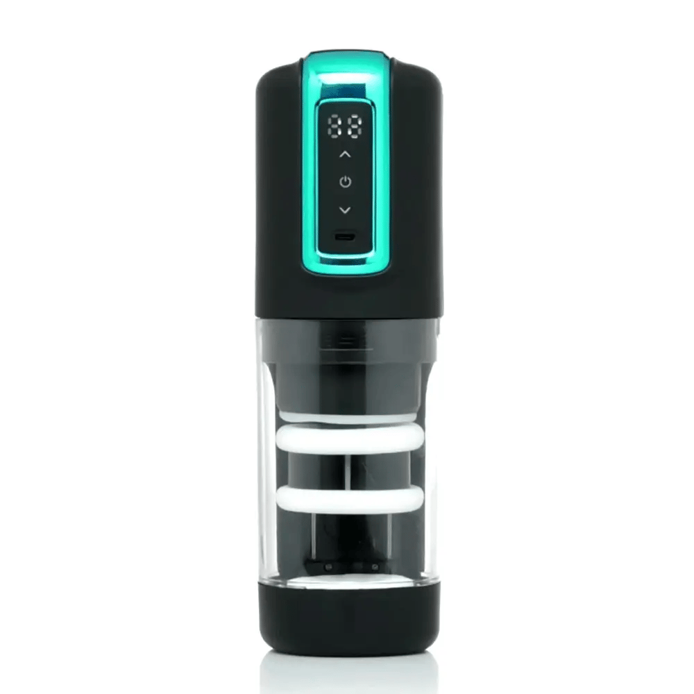 The Milker Thrusting & Rotating Rechargeable Masturbator With Three Unique Textures