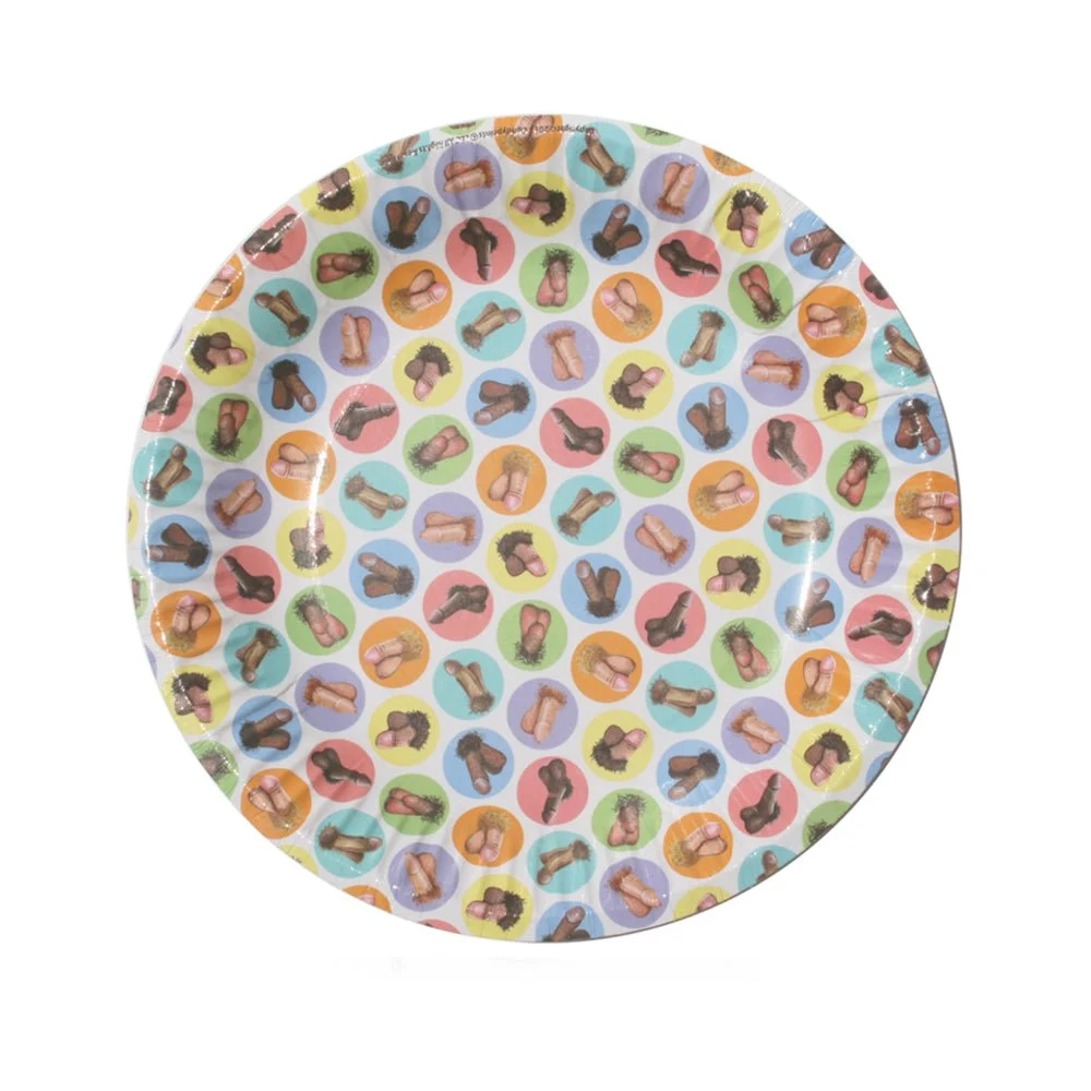 Mini Penis Plates Pack Of 8