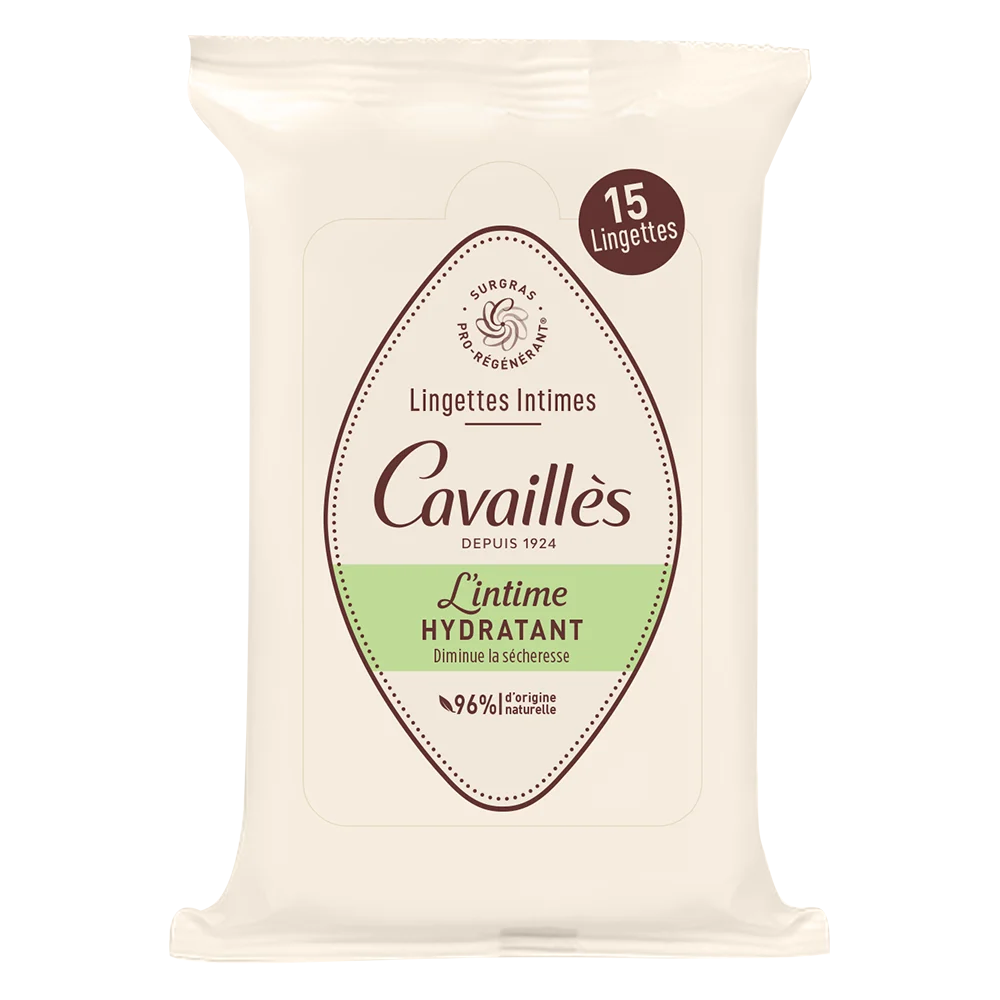 Moisturizing Intimate Wipes 15 Wipes