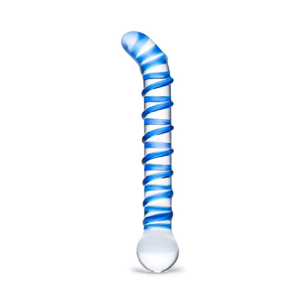Mr.Swirl 6.5" Glass Glass Dildo