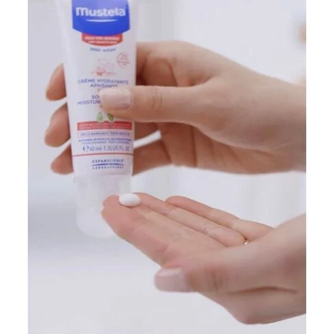 Mustela Soothing Moisturizing Face Cream for Very Sensitive Skin