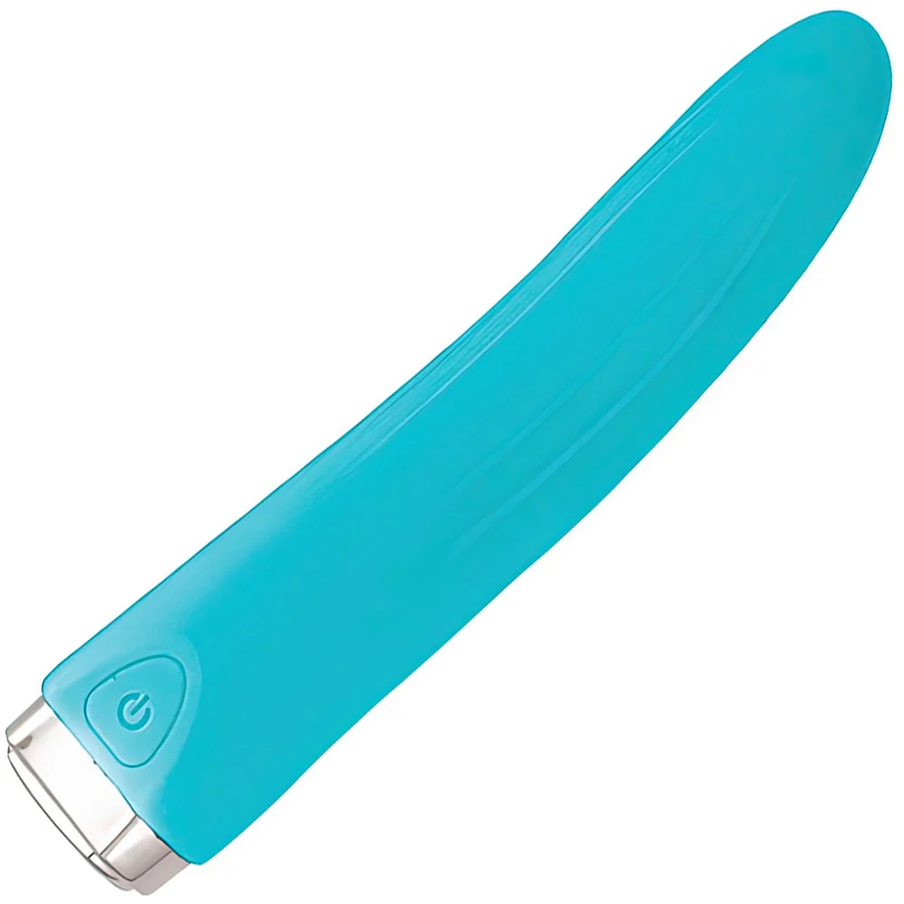 My Secret Love Finger 10 Function Intimate Massager, 5", Aqua