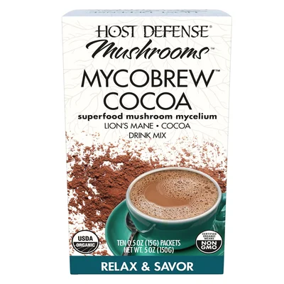 MycoBrew Cocoa - 10 Pack (Host Defense)