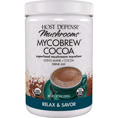 MycoBrew Cocoa - bulk powder canister (Host Defense)