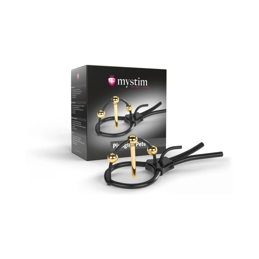 Mystim Plunging Pete Corona Glans Strap with Urethral Sound