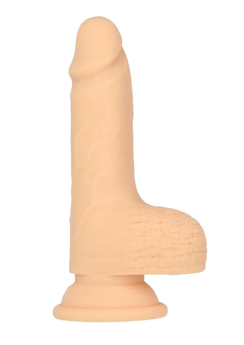 Naked Addiction Silicone Rechargeable Thrusting Dildo with Remote Control