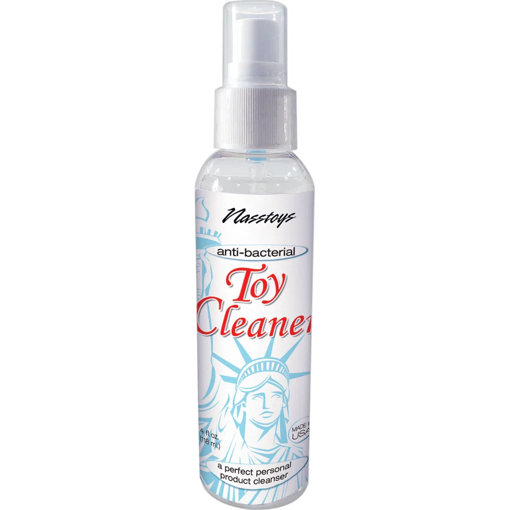 Nasstoys Anti Bacterial Toy Cleaner, 4 fl.oz (118 mL) Spray Bottle