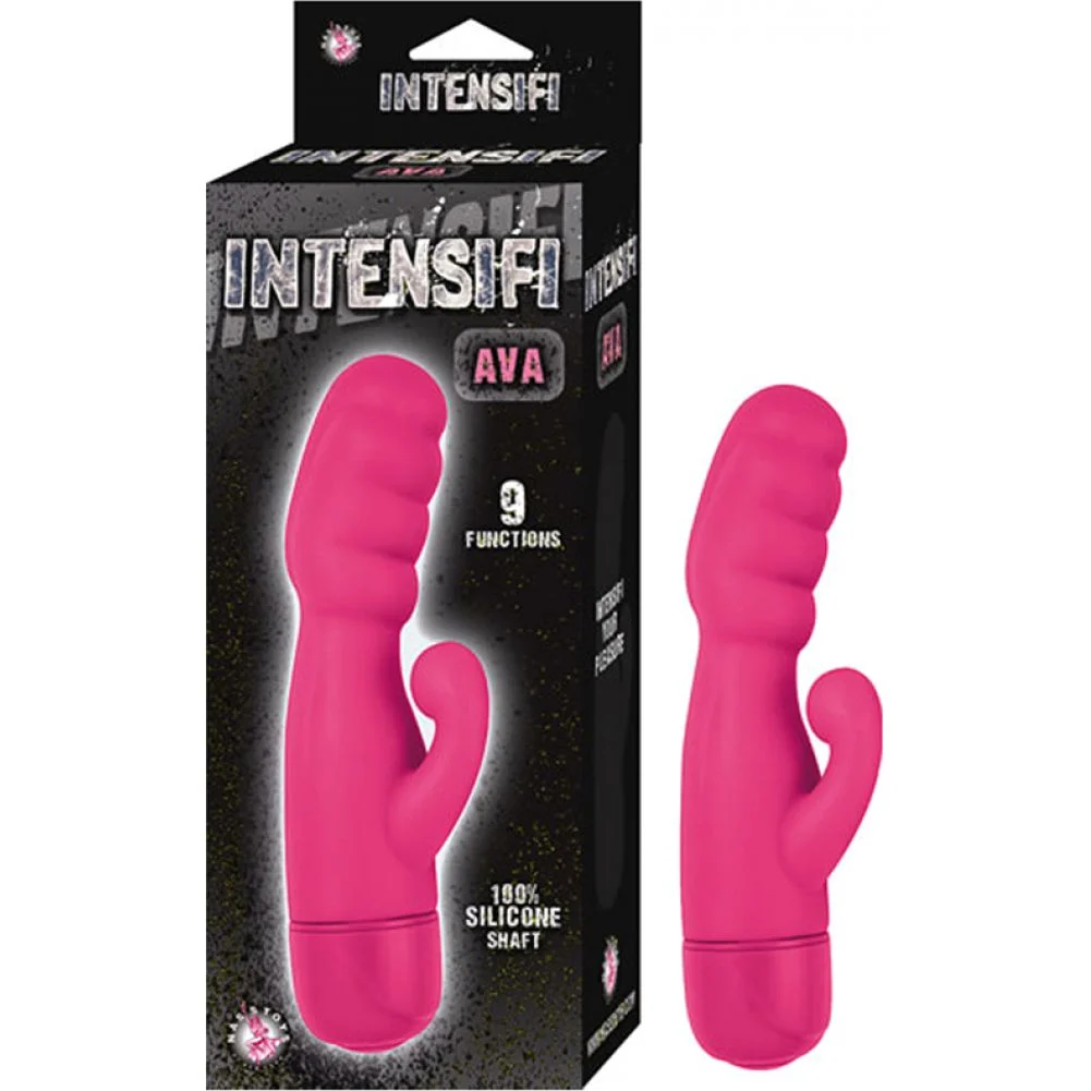 Nasstoys Intensifi Ava Waterproof Silicone Vibe, 7.5", Pink