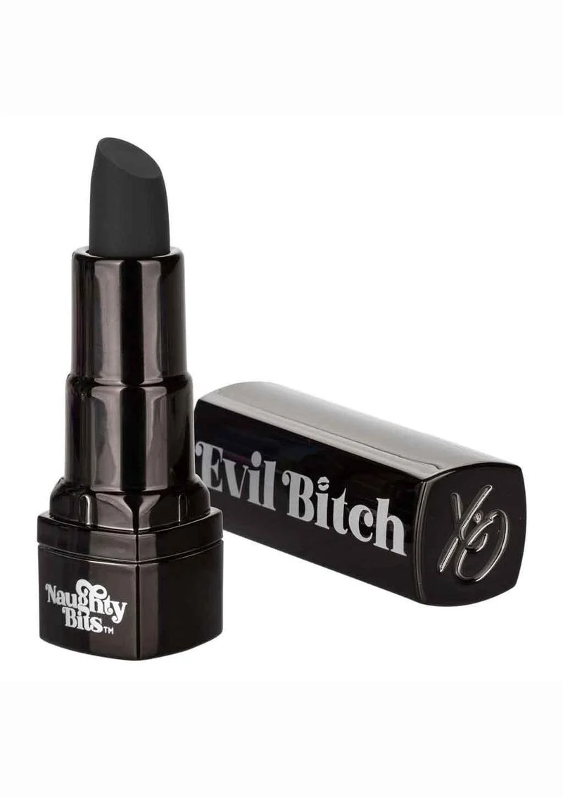 Naughty Bits Evil Bitch Lipstick Rechargeable Silicone Vibrator