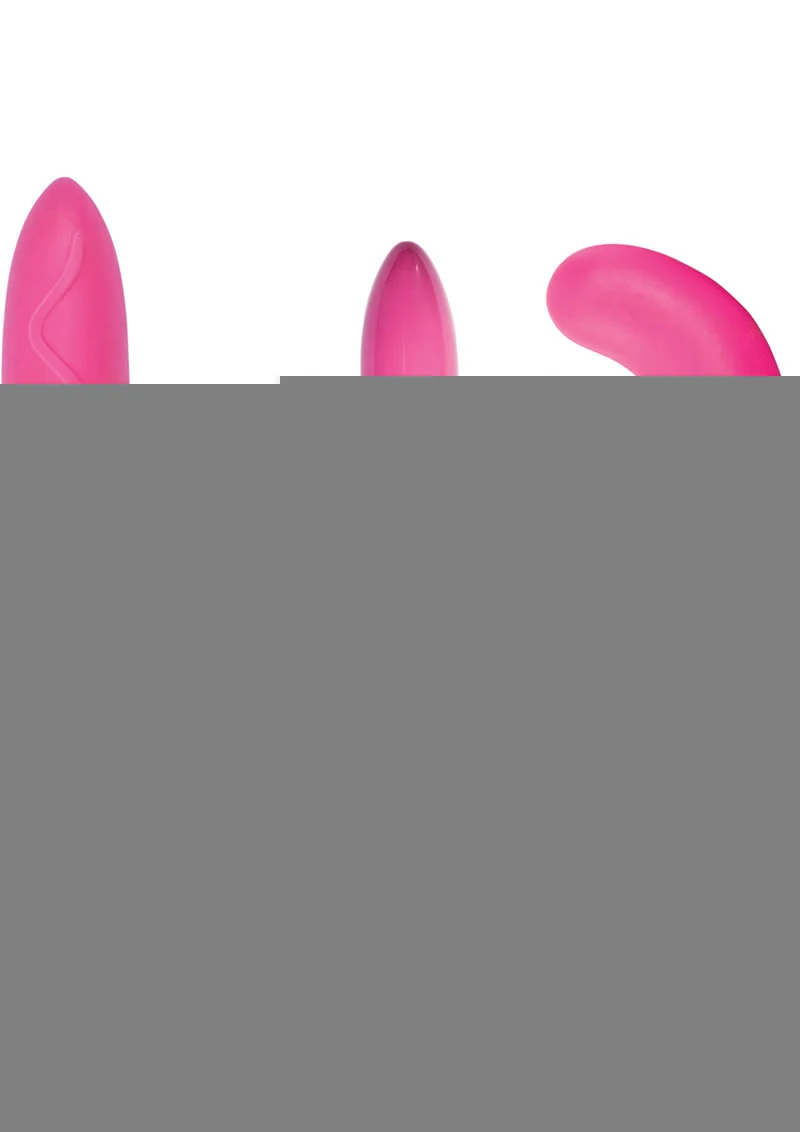 Naughty Explorer Silicone Vibrator Kit with Sleeves