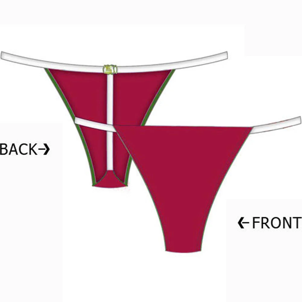 Necessary Objects Barely Nude T-Bar Panty, Medium, Bright Orchid