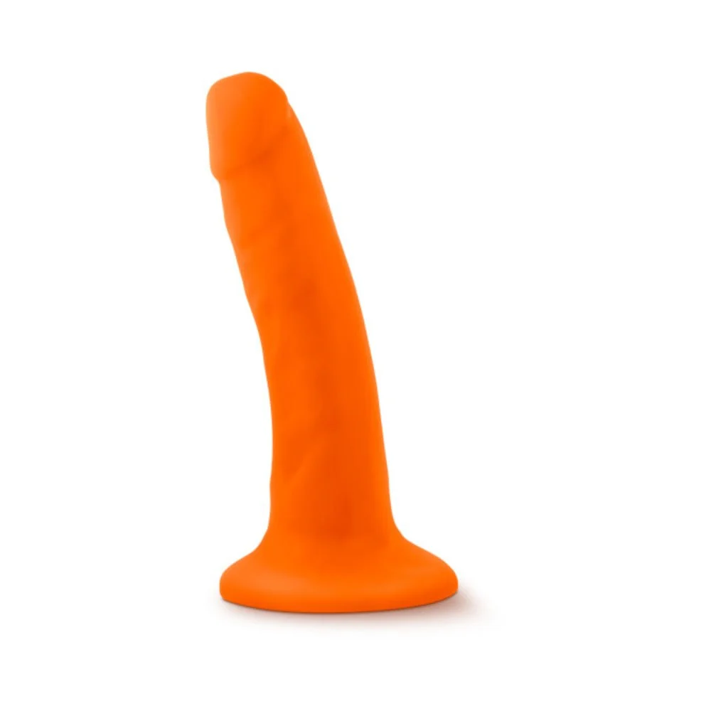 Neo Dual Density 5.5 inch Realistic Dildo Neon