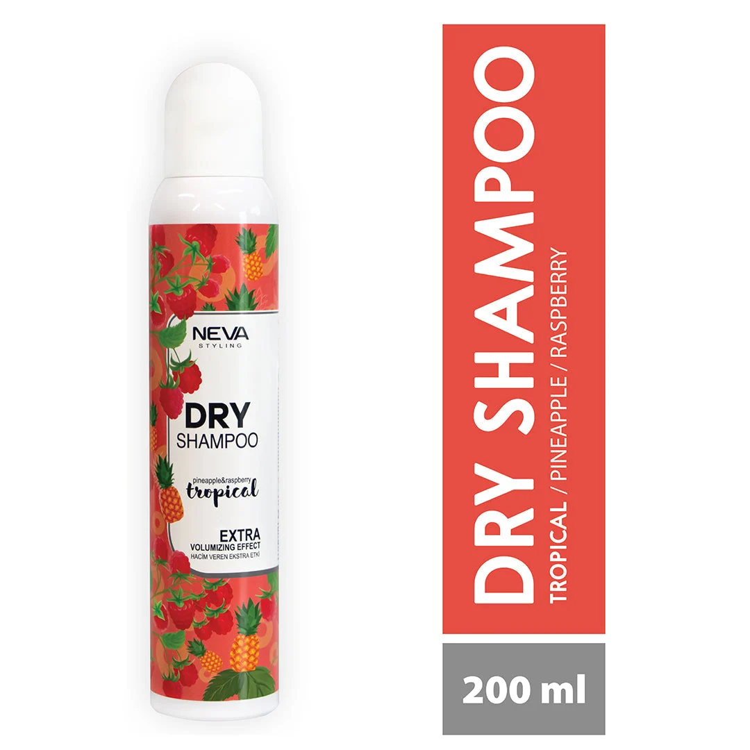Neva Styling Extra Volumizing Dry ShampooPineapple & Raspberry Tropical 200 ml