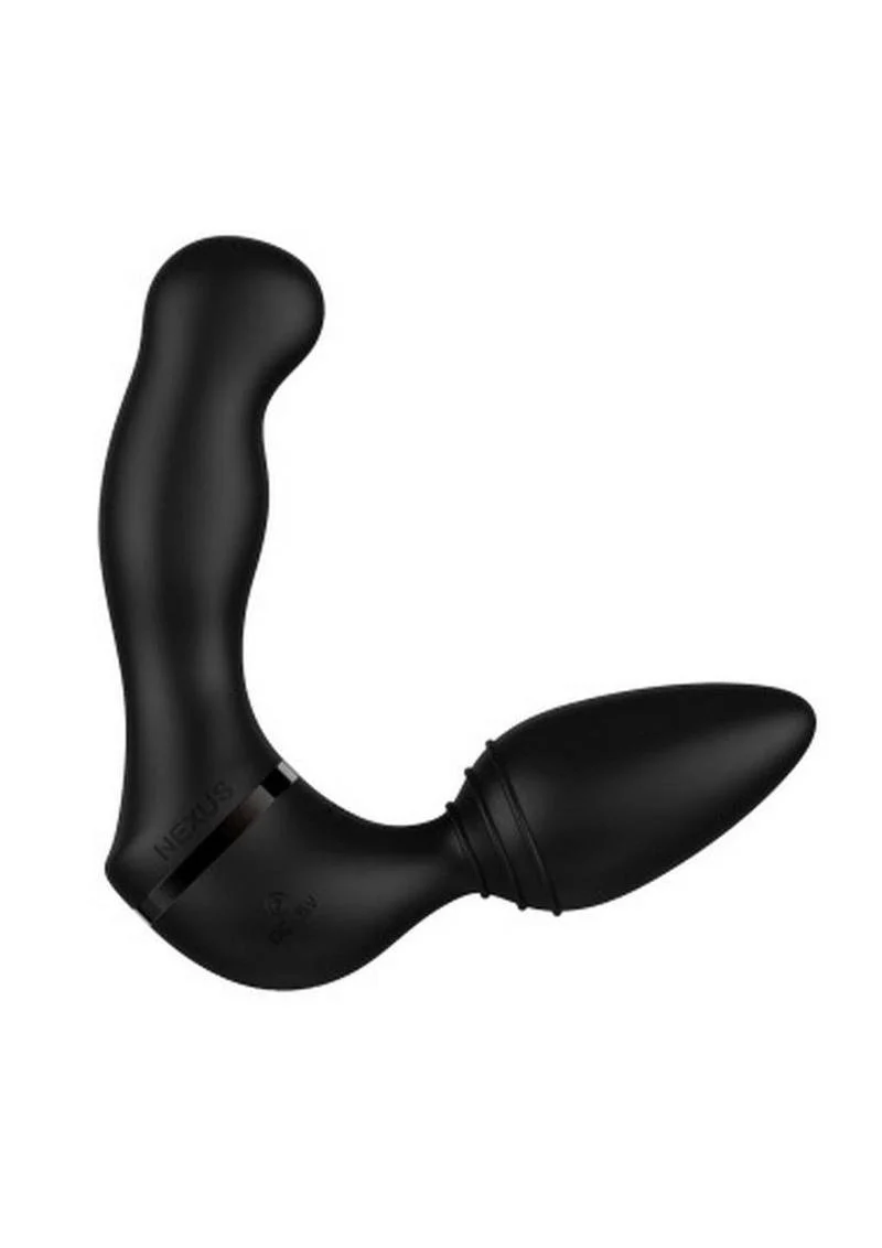 Nexus Revo Twist Rechargeable Silicone Rotating Dual Vibrator with Remote Control