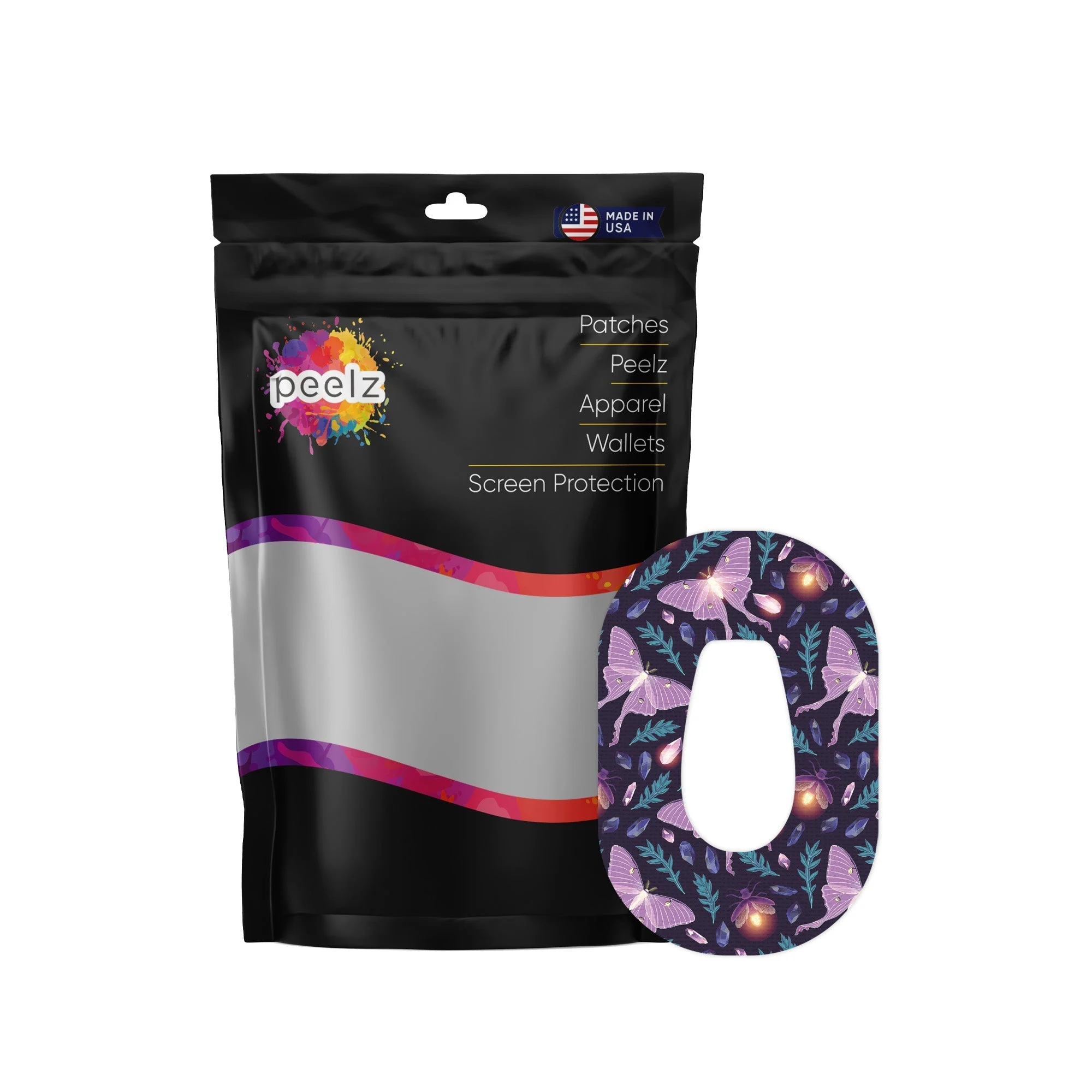 Night Garden Dexcom G6 Patch Tape - Pump Peelz