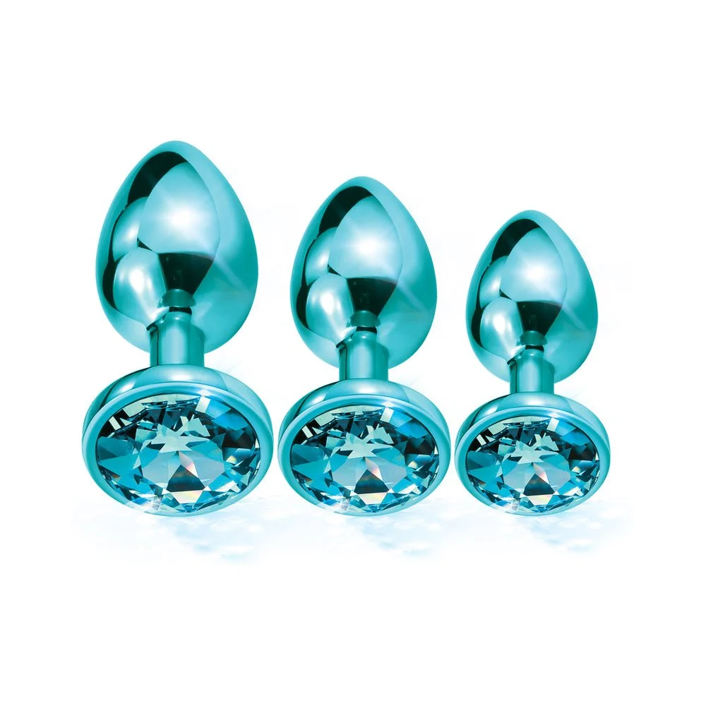 Nixie Metal Butt Plug Trainer Set 3-piece